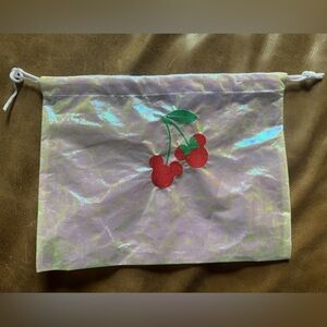 Mickey Mouse cherries draw string bag